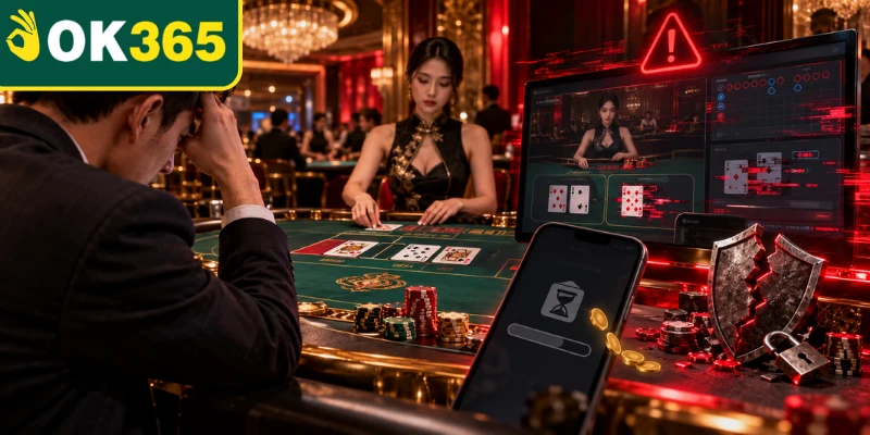 Dấu hiệu nhận biết Baccarat thiếu uy tín